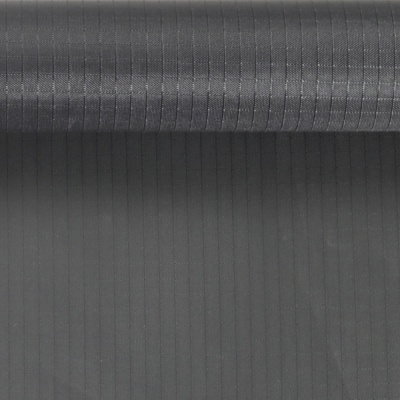 Таффета, 210Т, Ripstop, PU 4000, полиэстер, 85 г/м2, ш. 150 см, темно-серый, цена 318 руб