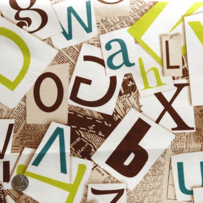 Принт на велюре W-106-1, ш. 145 см, цена 492.50 руб