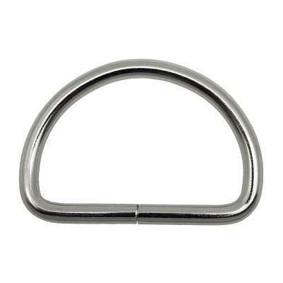 Полукольцо, под ремень 50 мм, никель, цена 31.50 руб