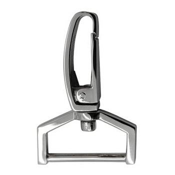 Карабин 5044-5056, под ремень 25 мм, никель