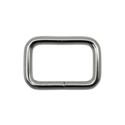 Рамка, под ремень 25 мм, никель, цена 22 руб