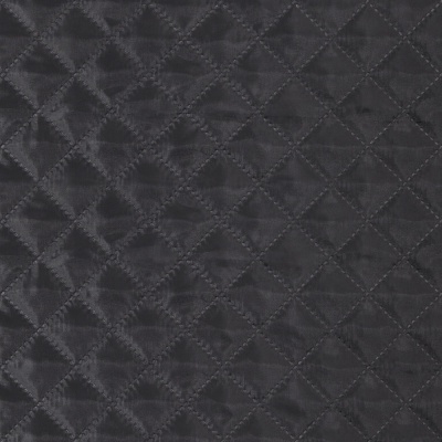 Стежка термическая Цветок на синтепоне, 100 г/м2, ш. 150 см, черная, цена 213.50 руб