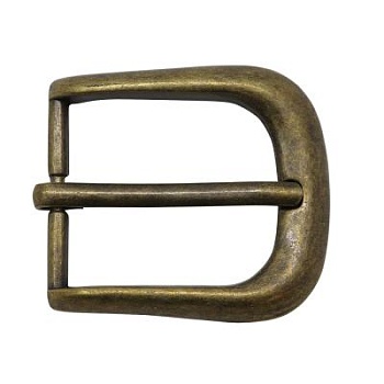 Пряжка 1082Л, под ремень 30 мм, антик