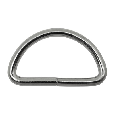 Полукольцо, под ремень 38 мм, никель, цена 26.50 руб