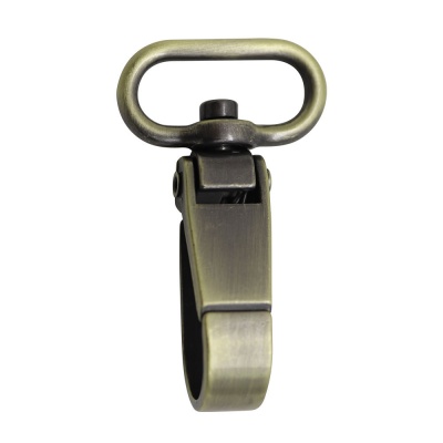 Карабин 5249, под ремень 25 мм, антик, цена 120 руб