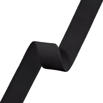 Резинка, 20 мм, черная