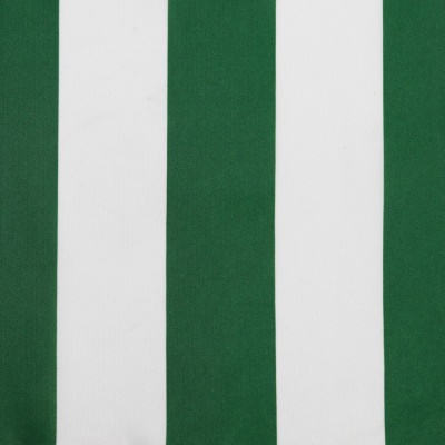 Ткань тентовая «Оксфорд 240D PU 1000», 140 г/м2, ш. 150 см, полоска, бело-зеленый, цена 