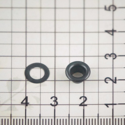 Люверс, 4.6 мм, черный, цена 6 руб