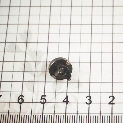 Кнопка магнитная, 10 мм, плоская, блэк никель, цена 