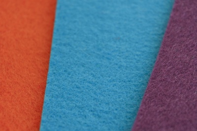 Набор войлока цветного, 20x30 см, 16 листов, полиэфир, цена 785 руб