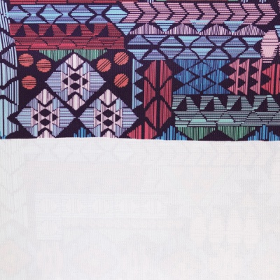 Ткань тентовая «Оксфорд 600D PU 1000», 230 г/м2, ш. 150 см, принт Коврик, цена 534 руб