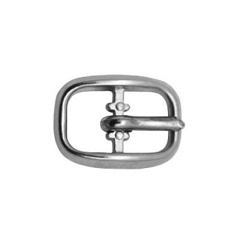 Пряжка 2973, под ремень 10 мм, никель