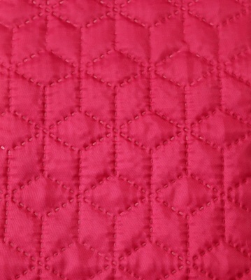 Стежка термическая Цветок на синтепоне, 100 г/м2, ш. 150 см, розовая, цена 213.50 руб