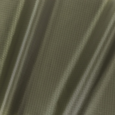 Таффета, 210Т, Ripstop, PU 4000, полиэстер, 85 г/м2, ш. 150 см, хаки, цена 318 руб