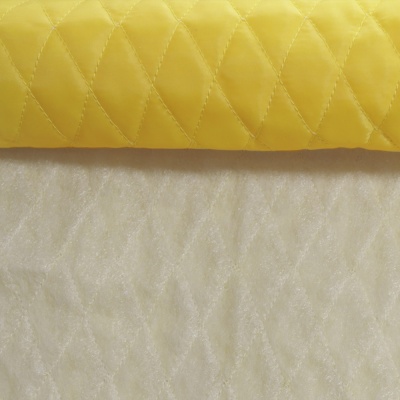 Стежка прошитая на синтепоне, 100 г/м2, ш. 150 см, желтая, цена 313.50 руб
