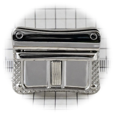 Замок для сумки 4351 цупферный, никель, цена 