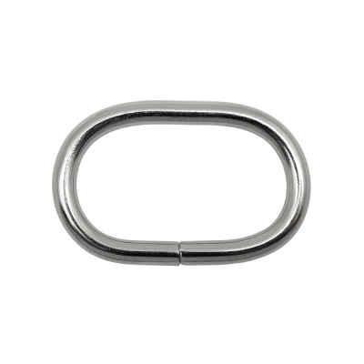 Рамка-овал, под ремень 32 мм, никель, цена 