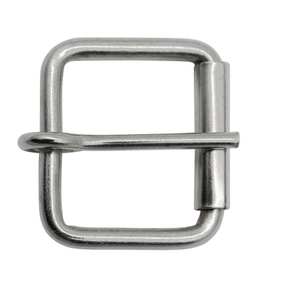 Пряжка роликовая П1023, под ремень 30 мм, никель, цена 59 руб