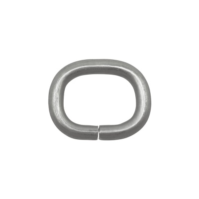 Рамка-овал, под ремень 12 мм, матовый никель, цена 