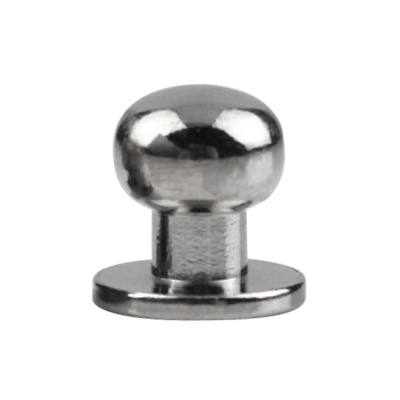 Кнопка кобурная 810, никель, цена 43 руб