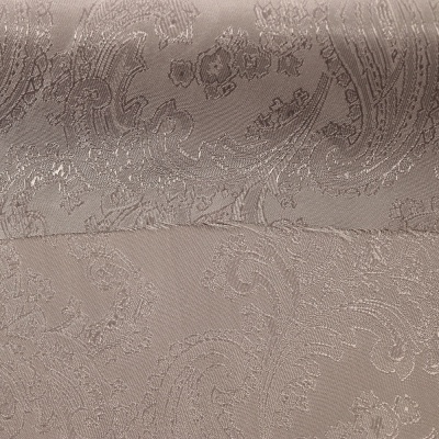 Подкладка жаккардовая «Огурцы», 210Т, ш. 150 см, бежевая, цена 372 руб