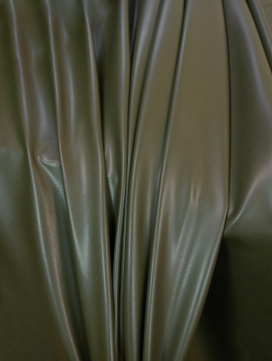 Кожзам-стрейч XF-012 (хаки), шир. 1.4м,  пл.215 гр/м2, цена 