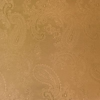 Подкладка жаккардовая Огурцы, 210Т, горчичная, 150 см