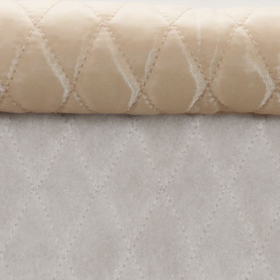 Стежка прошитая на синтепоне, 100 г/м2, ш. 150 см, бежевая, цена 