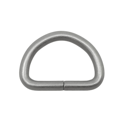 Полукольцо, под ремень 25 мм, матовый никель, цена 22 руб