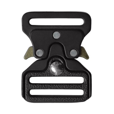 Фастекс металлический, под ремень 25 мм, черный, цена 526.50 руб