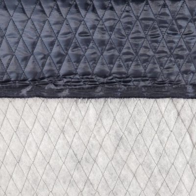 Стежка прошитая на синтепоне, 100 г/м2, ш. 150 см, темно-синяя, цена 329.50 руб