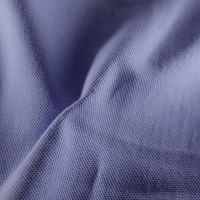 Полотно трикотажное Лакоста, 240 г/м2, синий, смесовое, цена 