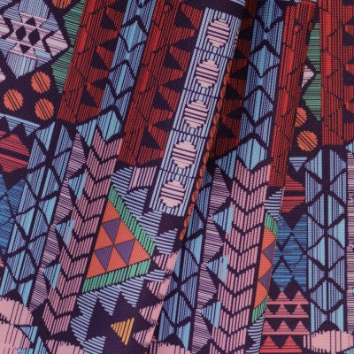 Ткань тентовая «Оксфорд 600D PU 1000», 230 г/м2, ш. 150 см, принт Коврик, цена 561 руб