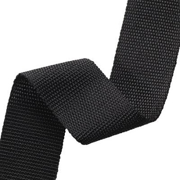 Стропа, 38 мм, черная