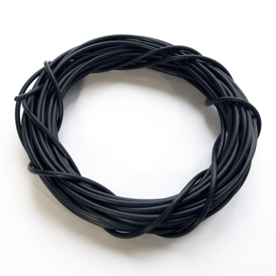 Жилка-шнек, 4 мм, черная, цена 7 руб
