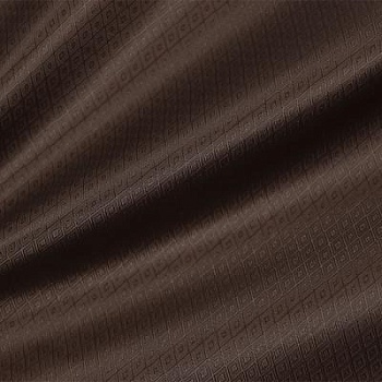 Подкладка, A-10-6, полиэстер, ширина 150 см, рулон 200 м, коричневая