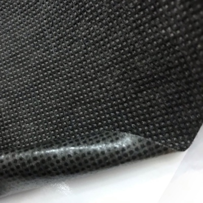 Спанбонд клеевой Типико, 80 г/м2, ш. 1.5 м, черный, цена 551 руб