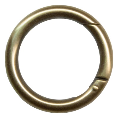 Кольцо-карабин 058О, d 34 мм, антик, цена 163.50 руб