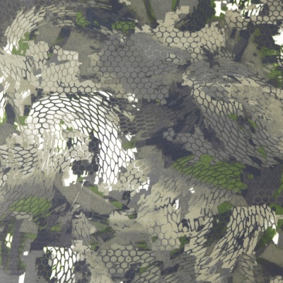 Ткань тентовая «Оксфорд 600D PU 1000», 230 г/м2, ш. 150 см, камуфляж Соты, цена 