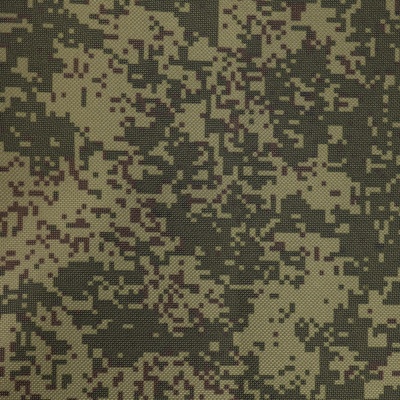 Ткань тентовая 600D, 400 г/м2, ш. 150 см, камуфляж Пиксель, цена 