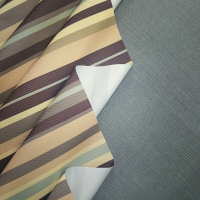 Оксфорд 600D PU 1000 принт ПОЛОСА КОФЕЙНАЯ, 230 г/м2, 150 см, цена 674.50 руб