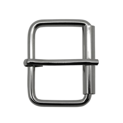 Пряжка роликовая, 38x4мм, под ремень 38 мм, никель, цена 