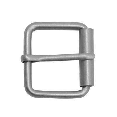 Пряжка роликовая, под ремень 30 мм, матовый никель, цена 