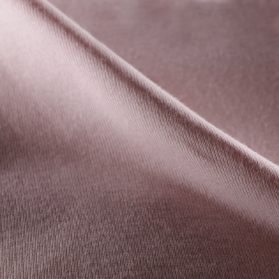 Полотно трикотажное Рибана, 175 г/м2, розовый, цена 