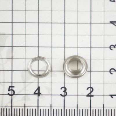 Люверс, 5 мм, никель, цена 6.50 руб