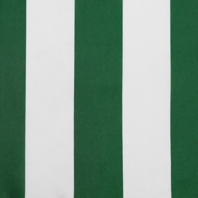 Ткань тентовая «Оксфорд 240D PU 1000», 140 г/м2, ш. 150 см, полоска, бело-зеленый, цена 304 руб
