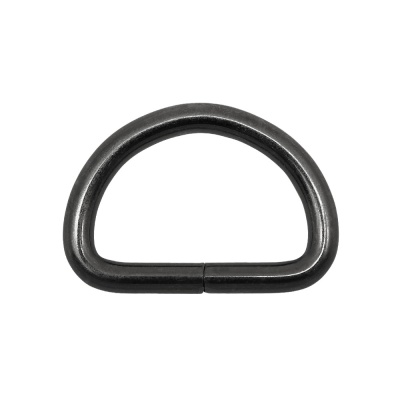 Полукольцо, под ремень 25 мм, блэк никель, цена 22 руб