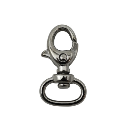 Карабин A522, под ремень 12 мм, никель, цена 29.50 руб