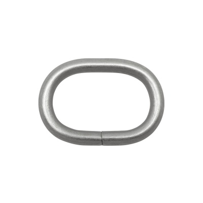 Рамка-овал, под ремень 25 мм, матовый никель, цена 