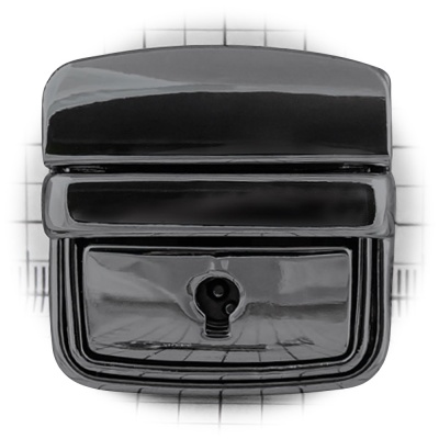 Замок портфельный А0799 с ключом, блэк никель, цена 340 руб